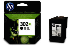 HP 302XL High Yield Black Original Ink Cartridge (F6U68AE).